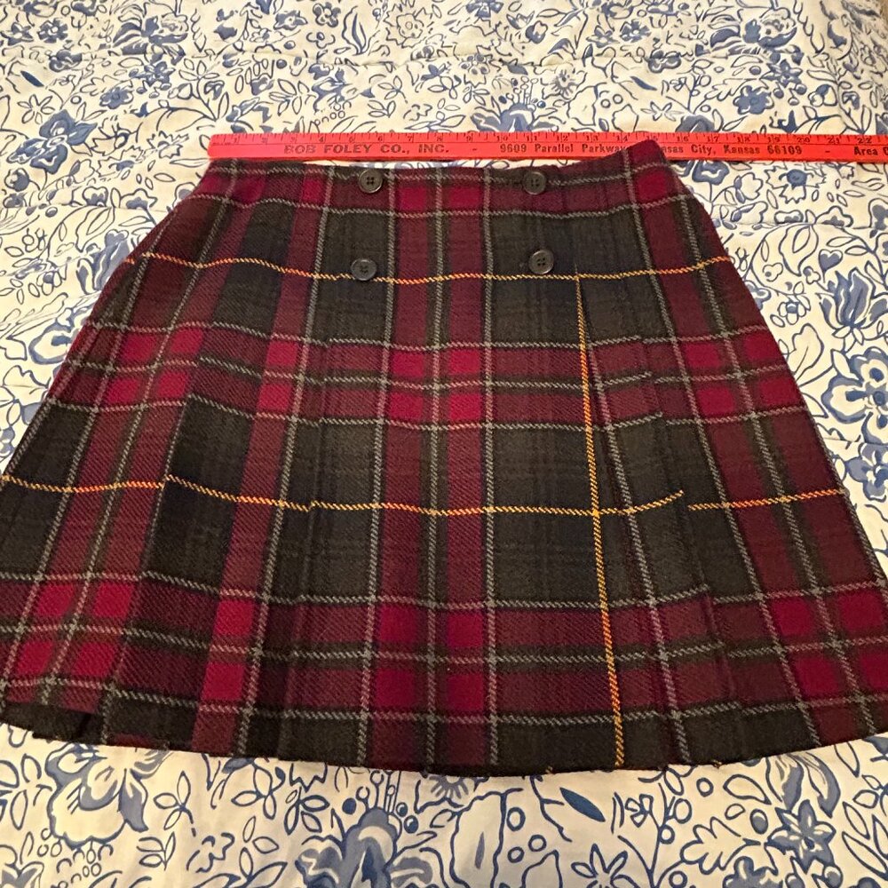 Limited Vintage Wool wrap skirt